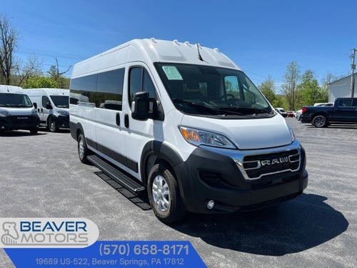 2023 RAM ProMaster 3500 Cargo Van High Roof 159' WB EXT